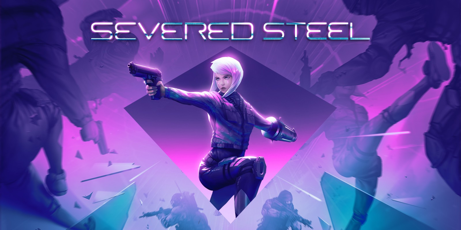 Severed Steel title screen for Nintendo Switch