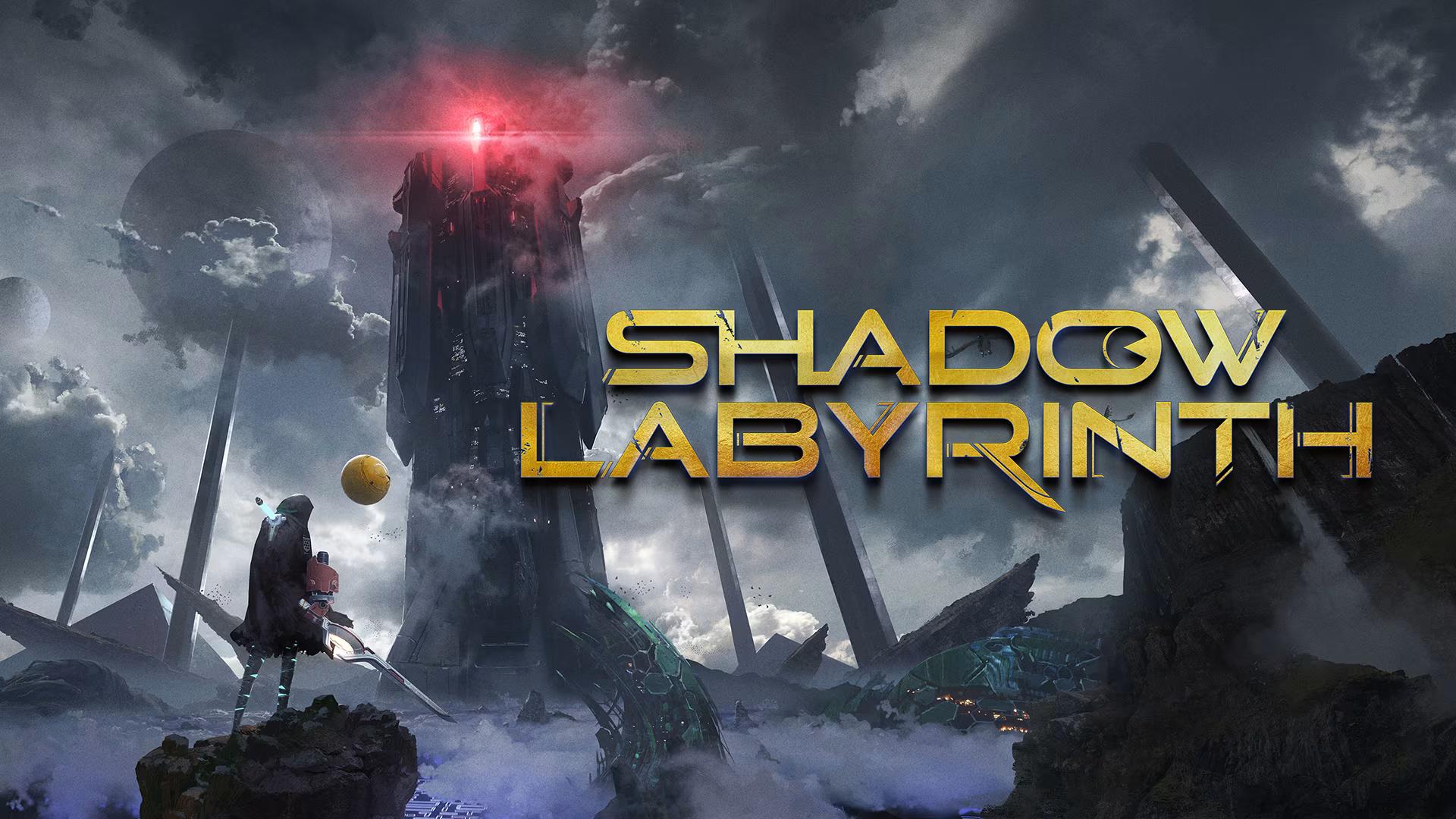 Shadow Labyrinth title screen for Nintendo Switch
