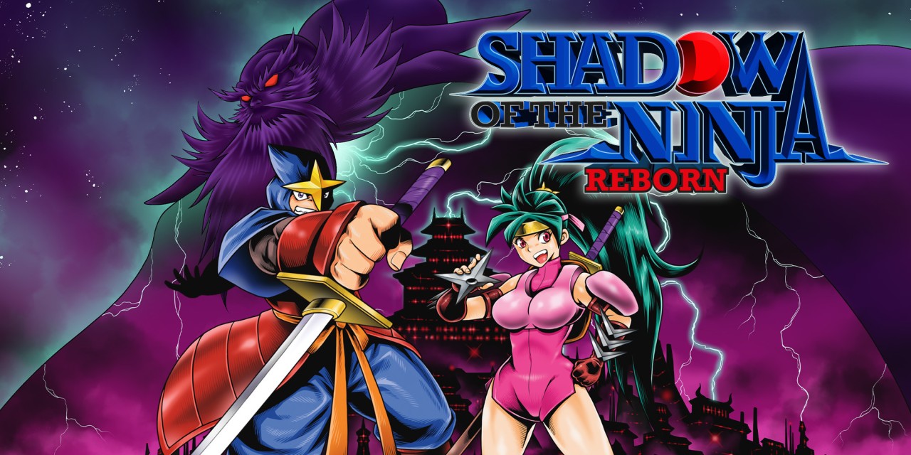 Shadow Of The Ninja Reborn title screen for Nintendo Switch