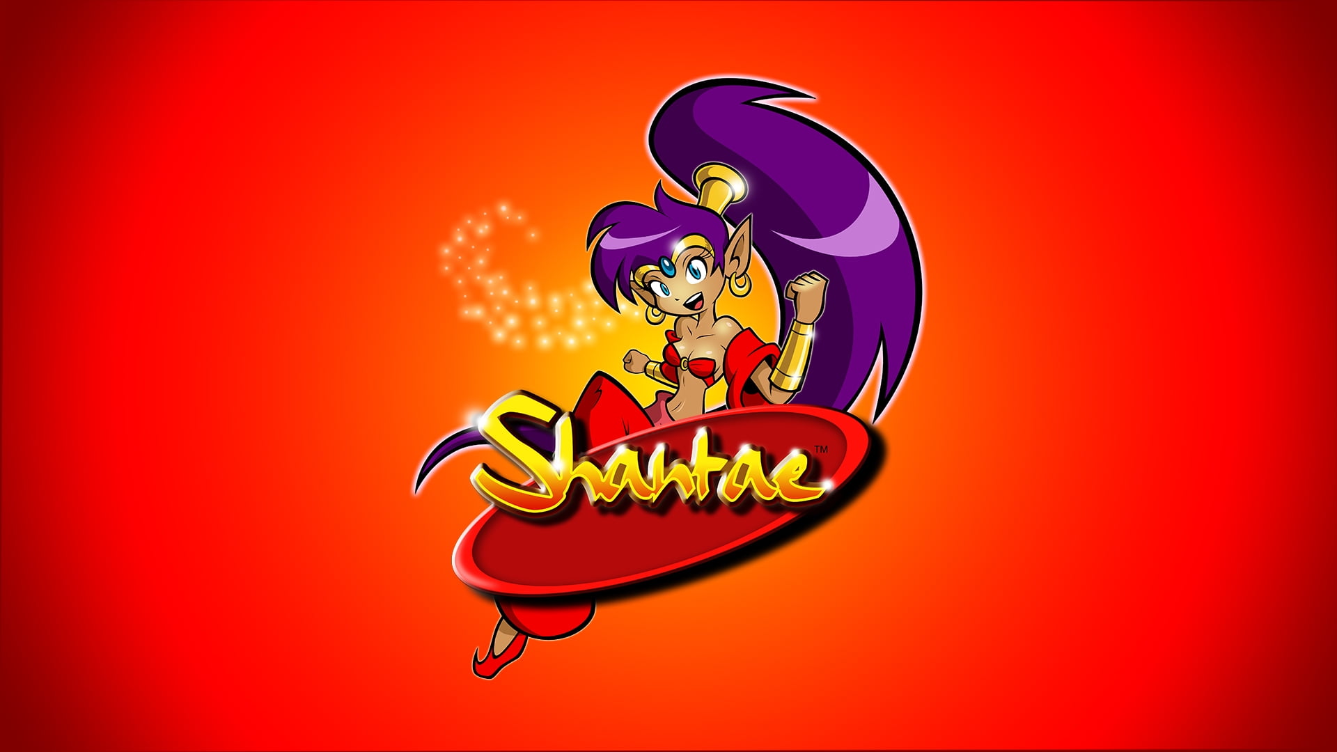 Shantae [Retro Box Edition] title screen for Nintendo Switch