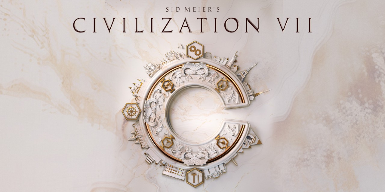 Sid Meier's Civilization VII title screen for Nintendo Switch