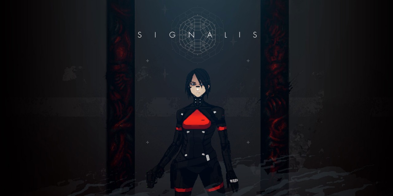 Signalis title screen for Nintendo Switch