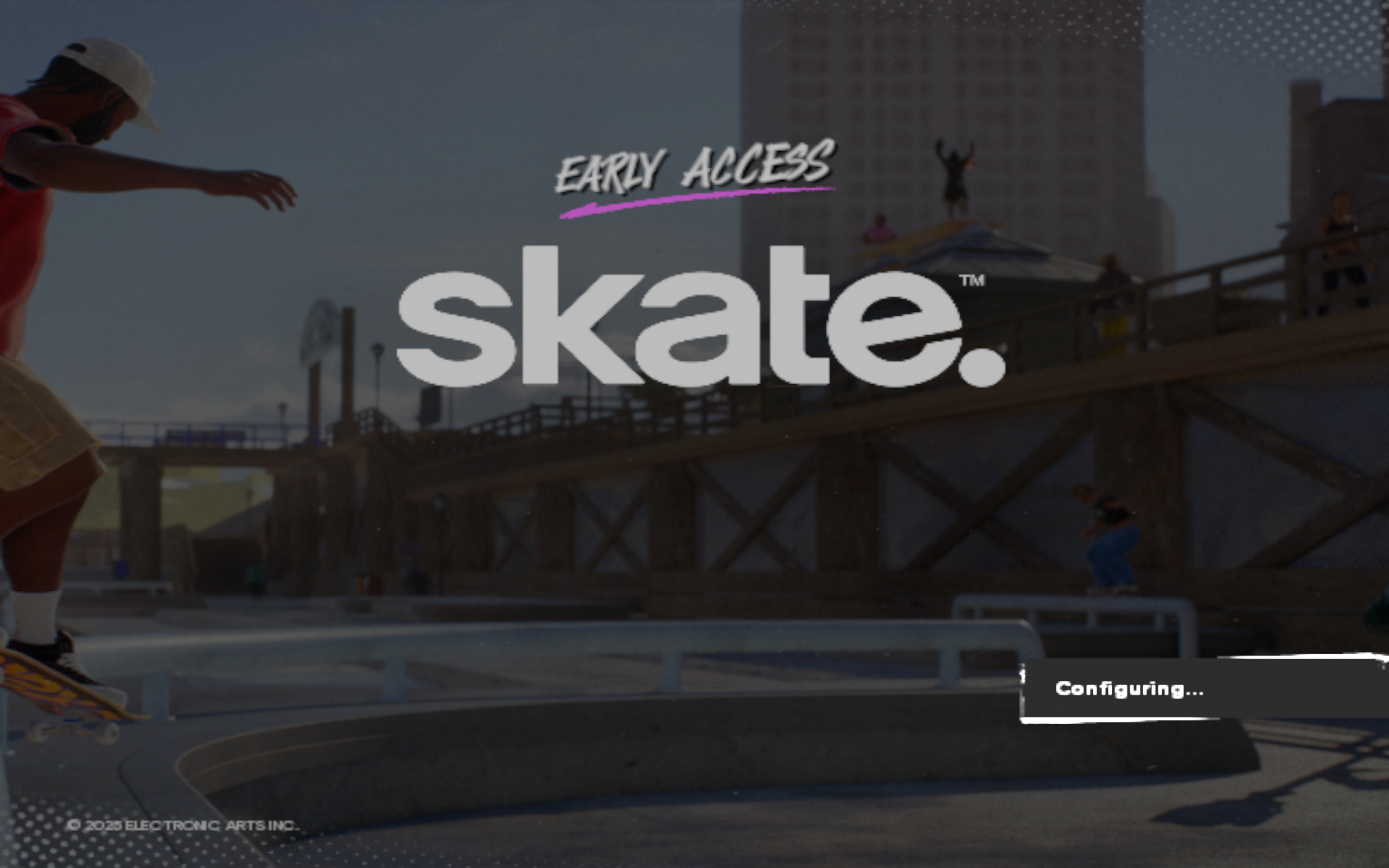 Skater XL title screen for Nintendo Switch