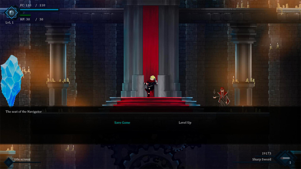 Skautfold: Bloody Pack title screen for Nintendo Switch