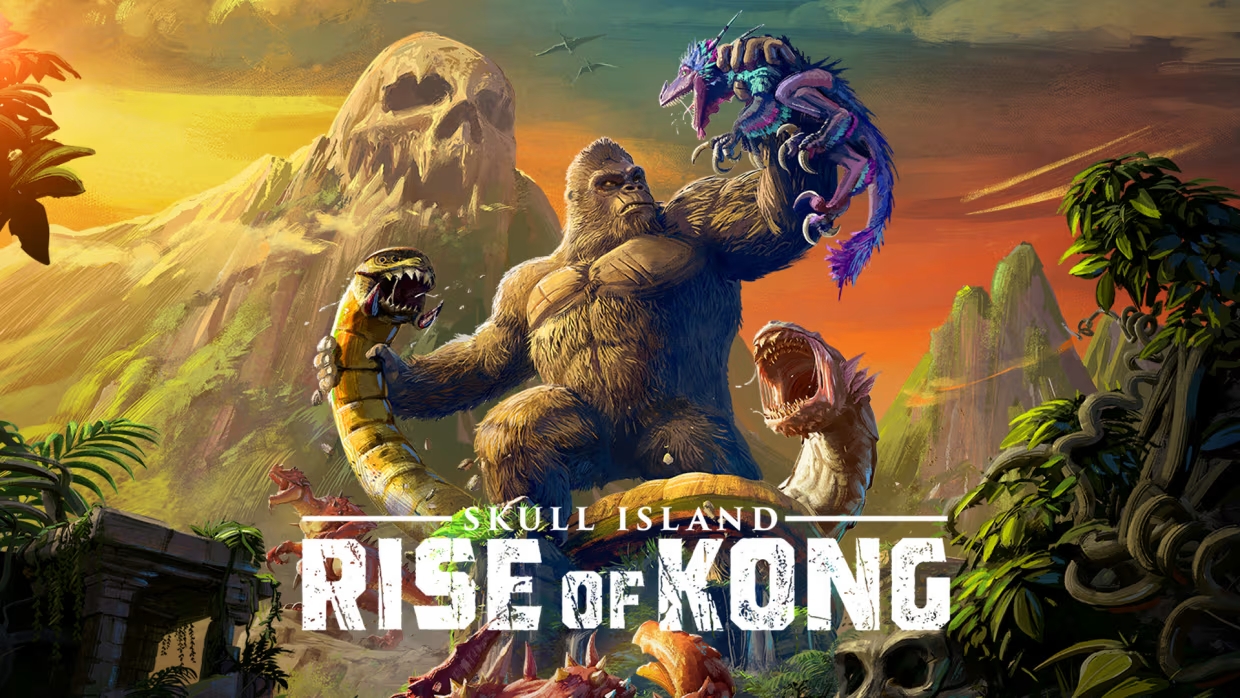 Skull Island: Rise of Kong title screen for Nintendo Switch