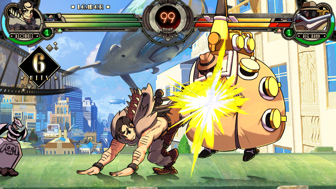 Skullgirls 2nd Encore [Collector's Edition] title screen for Nintendo Switch