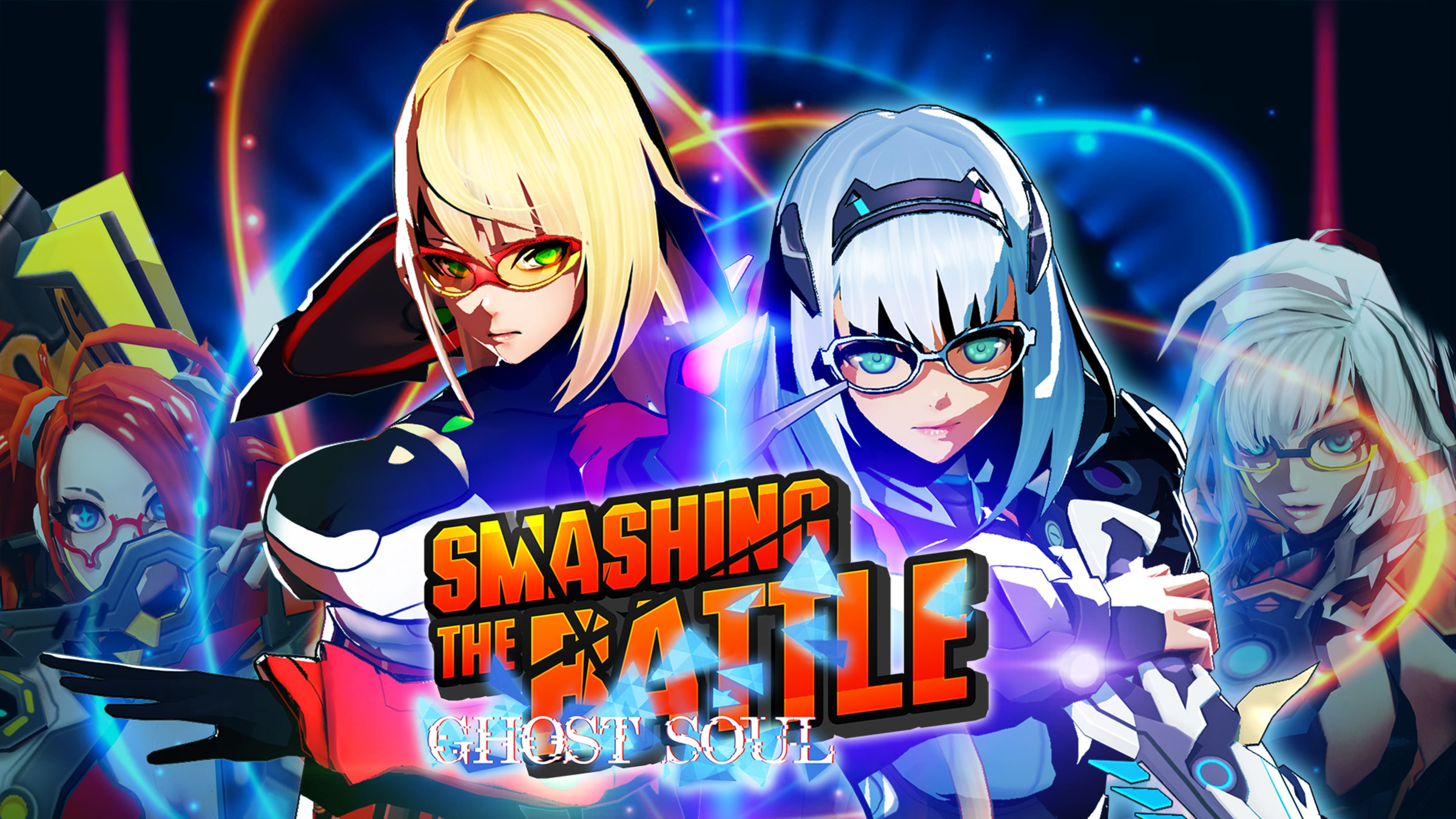 Smashing the Battle: Ghost Soul title screen for Nintendo Switch