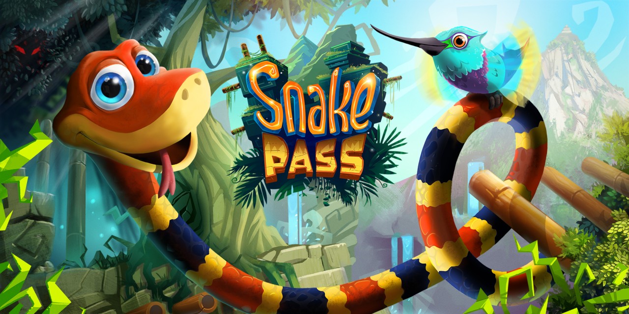 Snake Pass title screen for Nintendo Switch