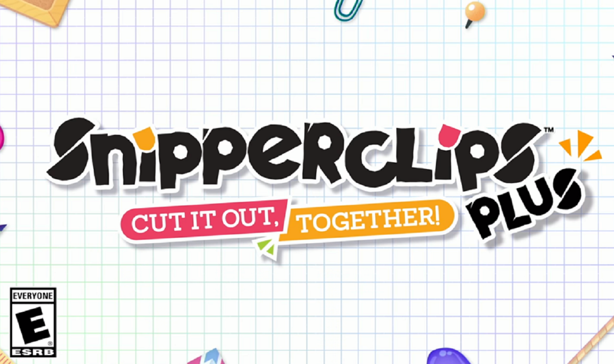 Snipperclips Plus title screen for Nintendo Switch