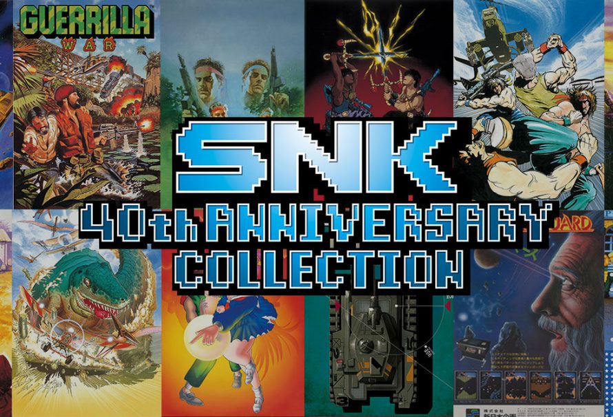 SNK 40th Anniversary Collection title screen for Nintendo Switch
