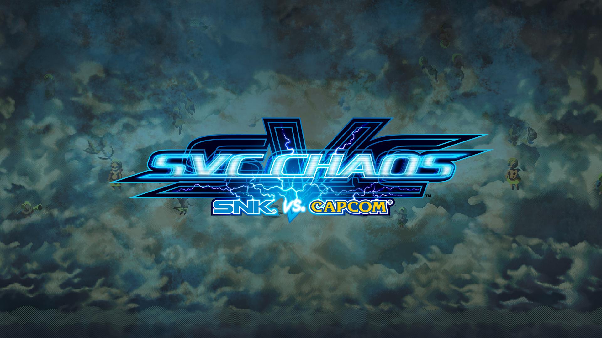 SNK Vs. Capcom: SVC Chaos title screen for Nintendo Switch