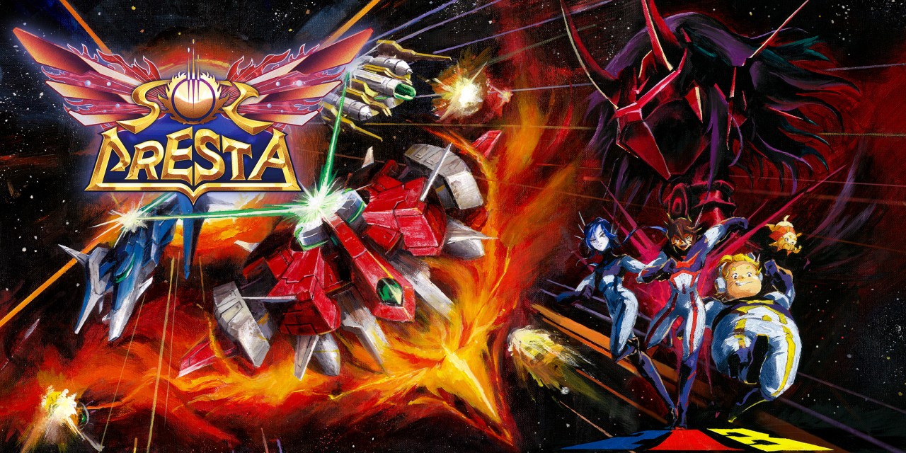 Sol Cresta: Dramatic Edition title screen for Nintendo Switch