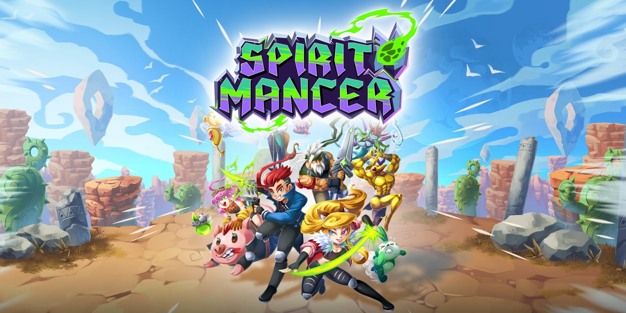 Spirit Mancer title screen for Nintendo Switch