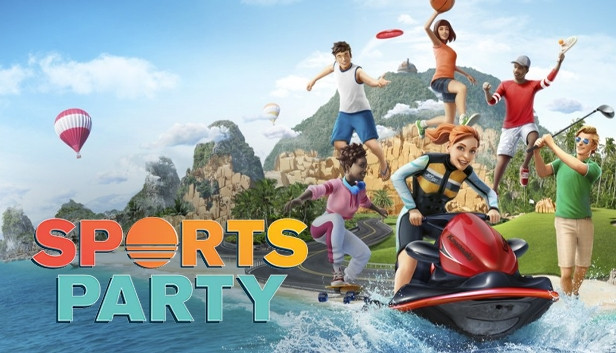 Sports Party title screen for Nintendo Switch