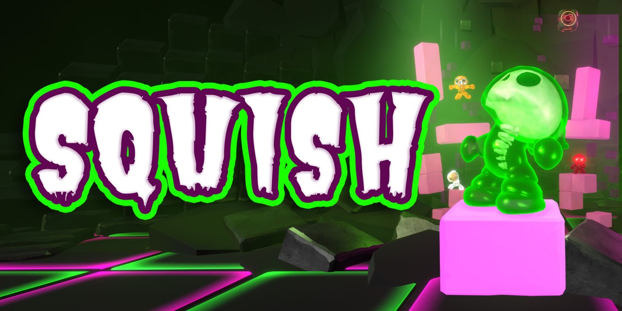 Squish title screen for Nintendo Switch