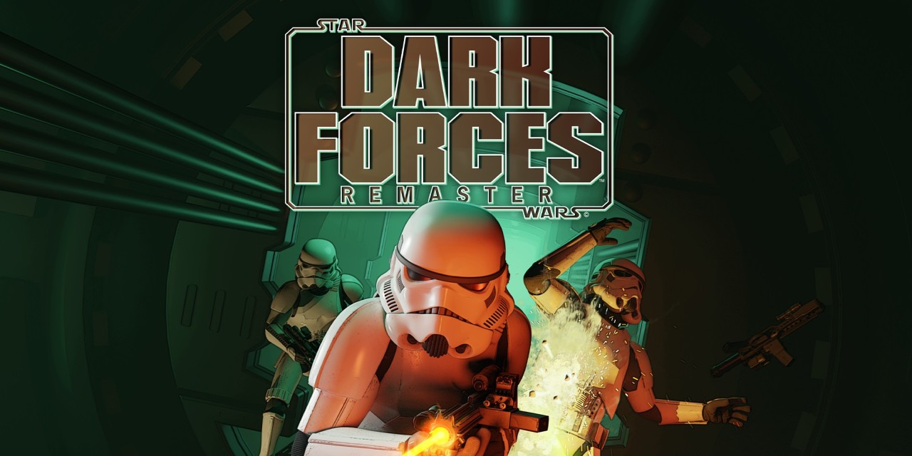 Star Wars: Dark Forces Remaster title screen for Nintendo Switch