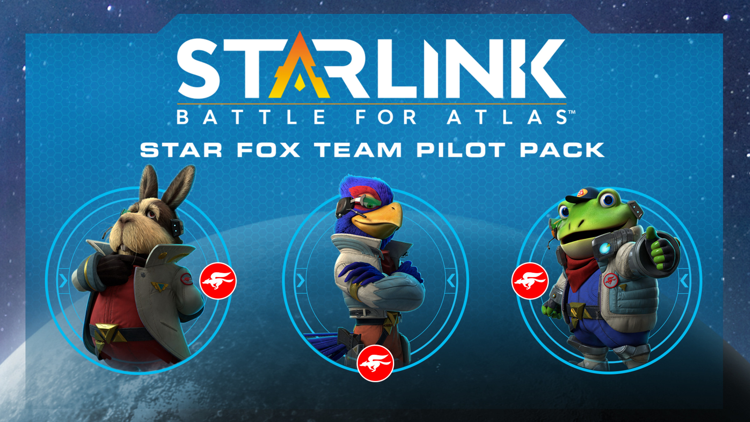Starlink: Battle For Atlas title screen for Nintendo Switch