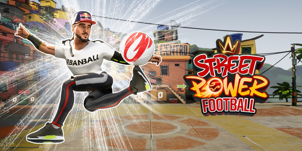 Street Power Football title screen for Nintendo Switch