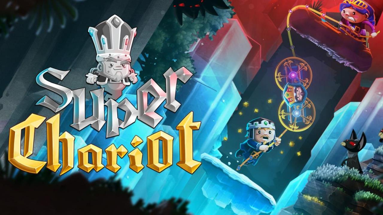 Super Chariot title screen for Nintendo Switch