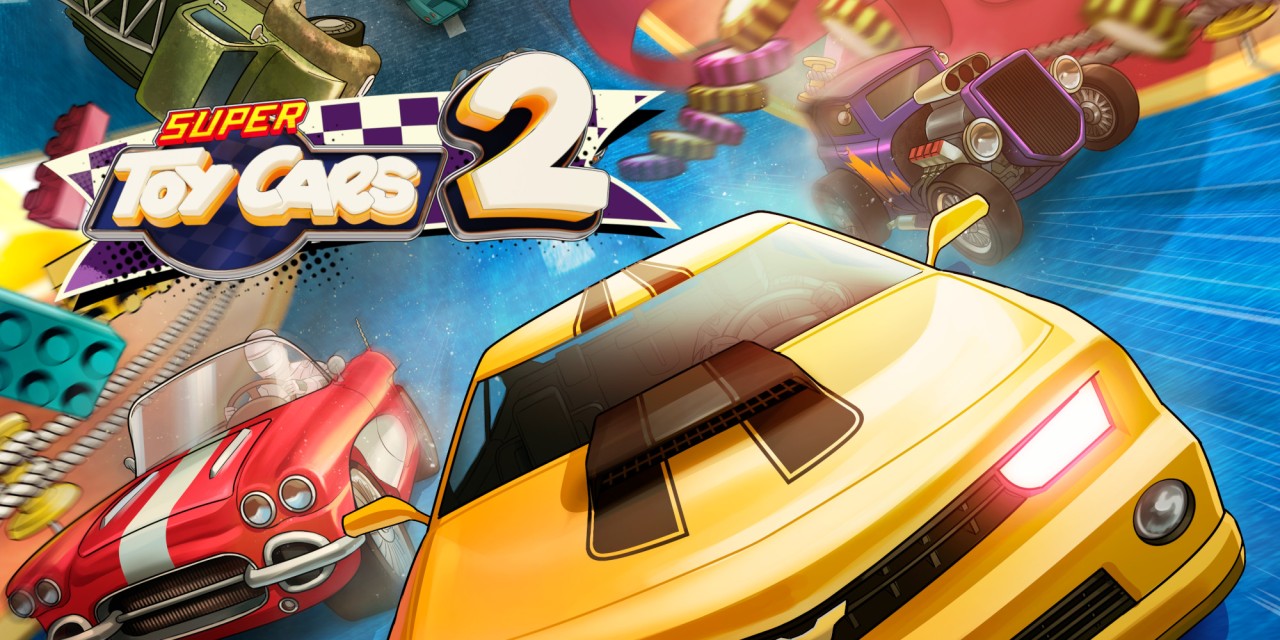 Super Toy Cars 2: Ultimate Racing title screen for Nintendo Switch