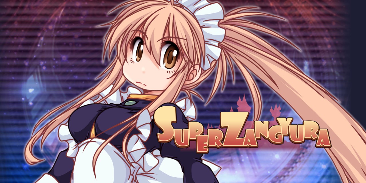 Super Zangyura title screen for Nintendo Switch