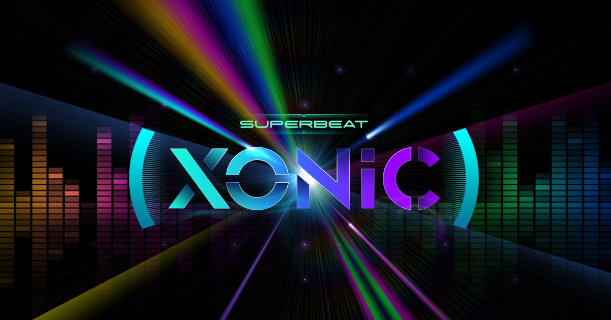 Superbeat: XONiC title screen for Nintendo Switch