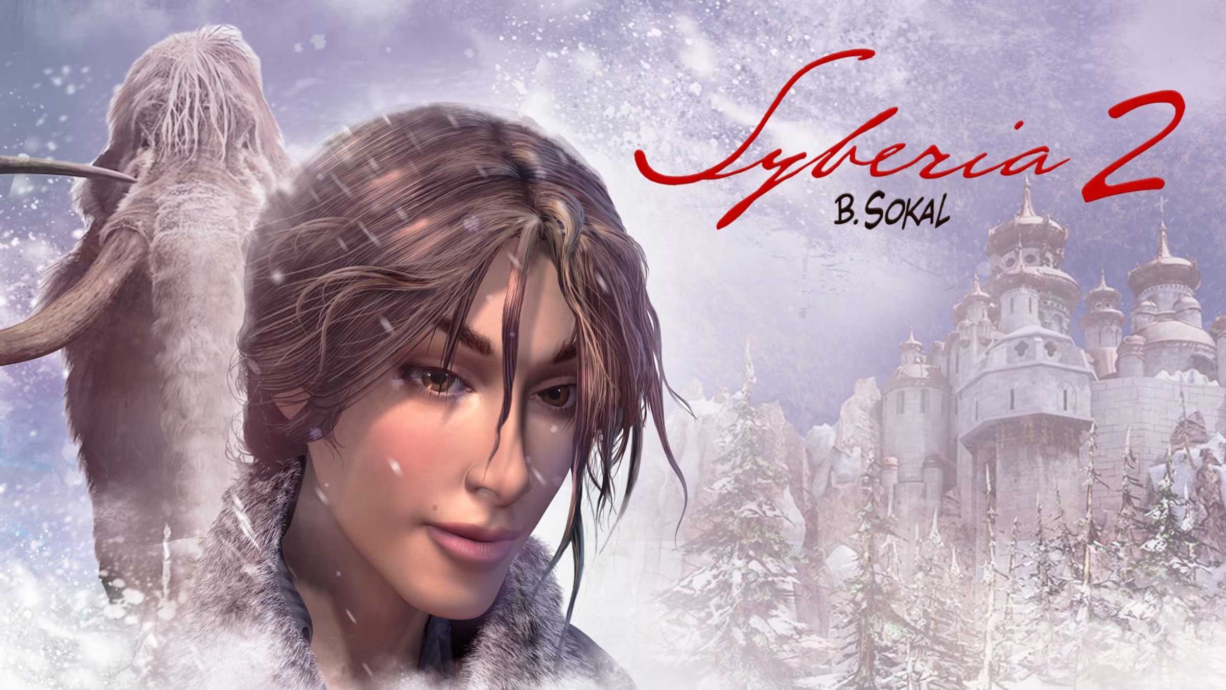 Syberia 2 title screen for Nintendo Switch