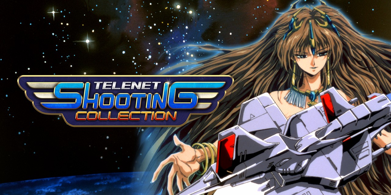 Telenet Shooting Collection title screen for Nintendo Switch