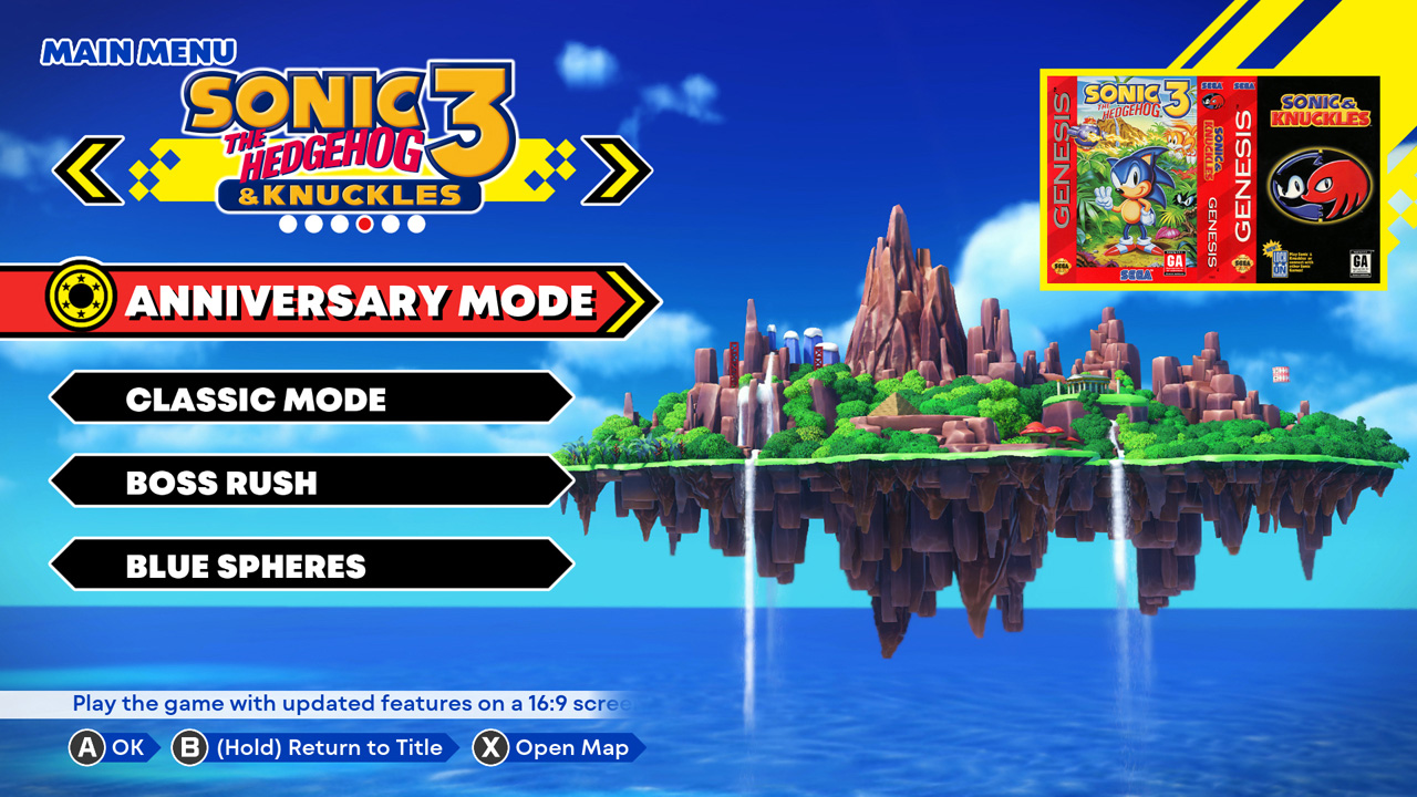 The Good Old Days title screen for Nintendo Switch