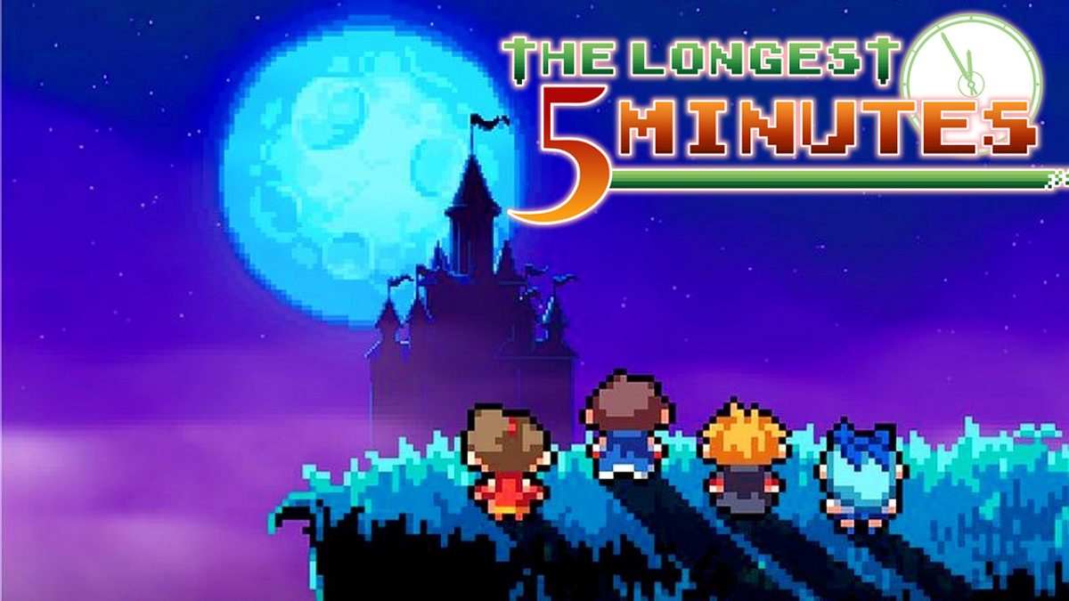 The Longest 5 Minutes Limited Edition title screen for Nintendo Switch