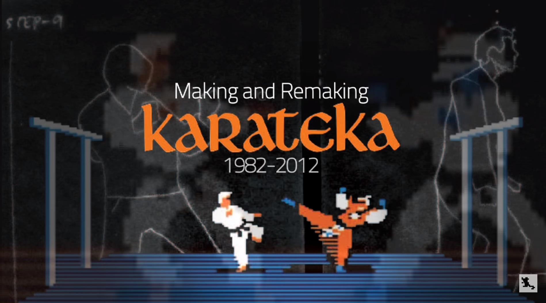 The Making Of Karateka title screen for Nintendo Switch