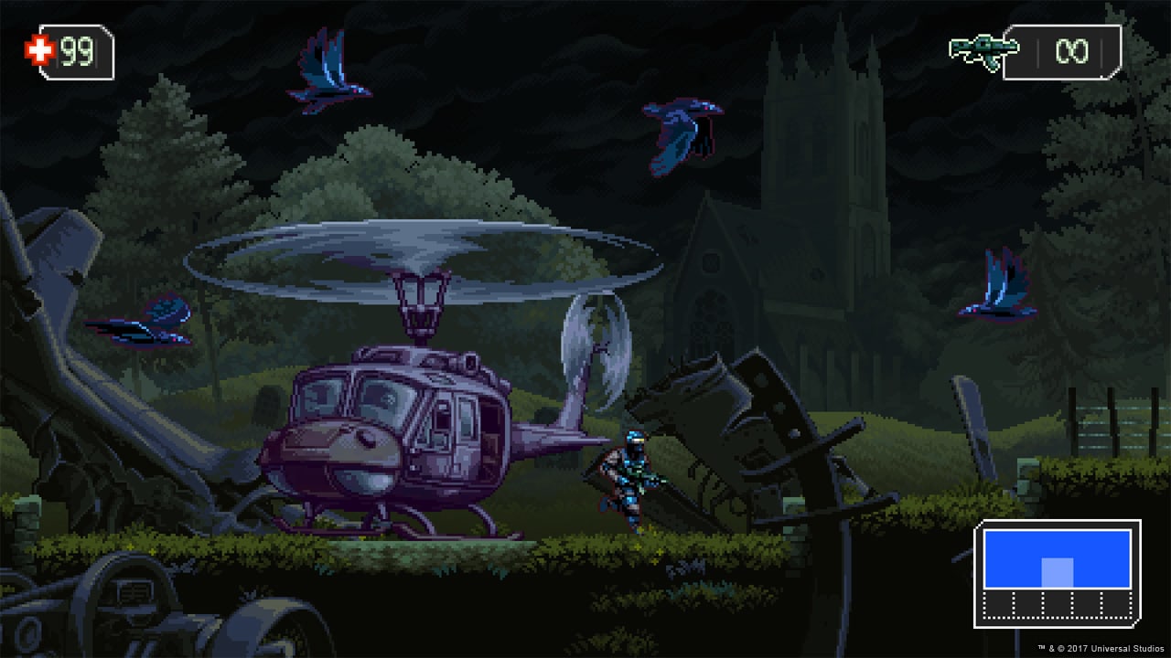 The Mummy Demastered title screen for Nintendo Switch