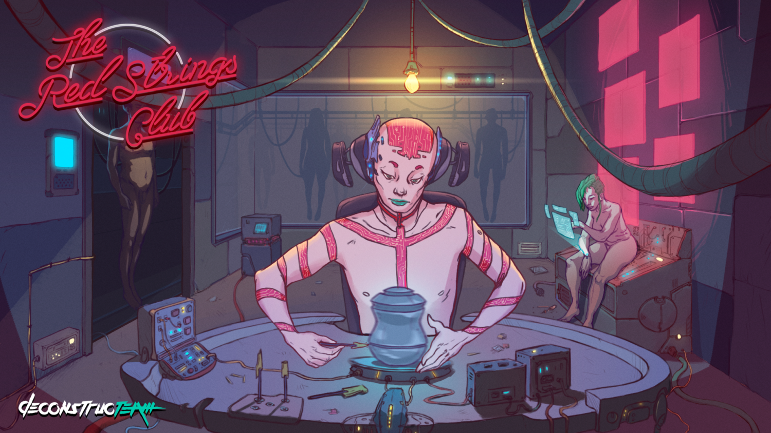 The Red Strings Club title screen for Nintendo Switch