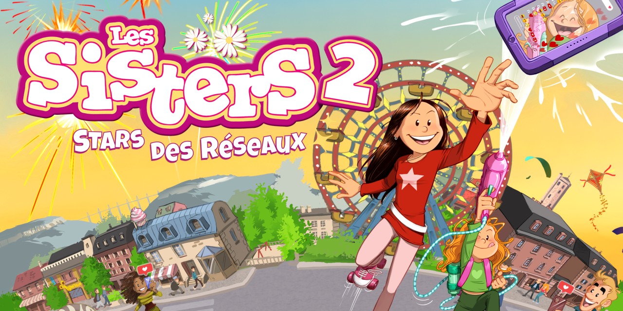 The Sisters 2: Road To Fame title screen for Nintendo Switch