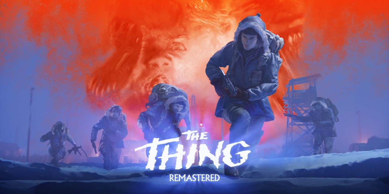 The Thing: Remastered title screen for Nintendo Switch