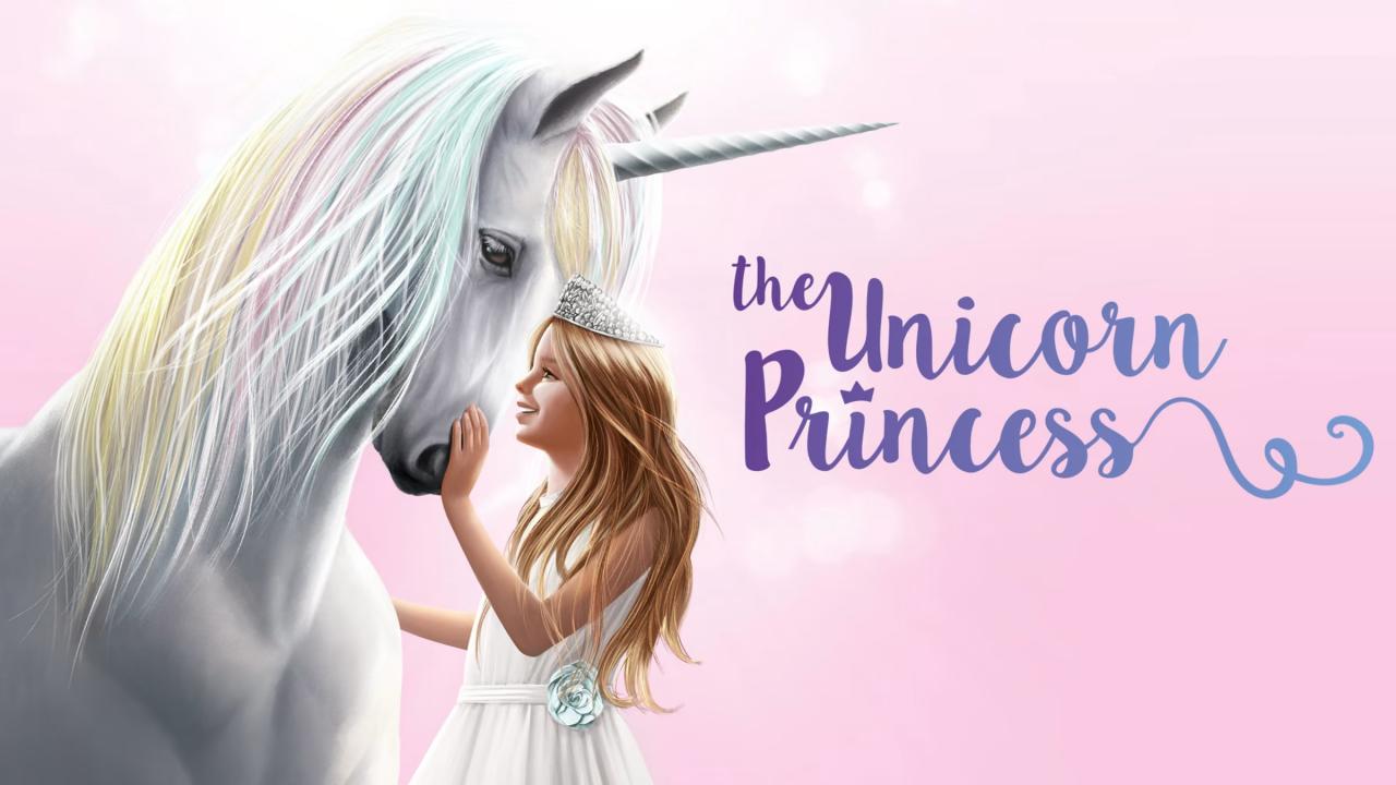 The Unicorn Princess title screen for Nintendo Switch