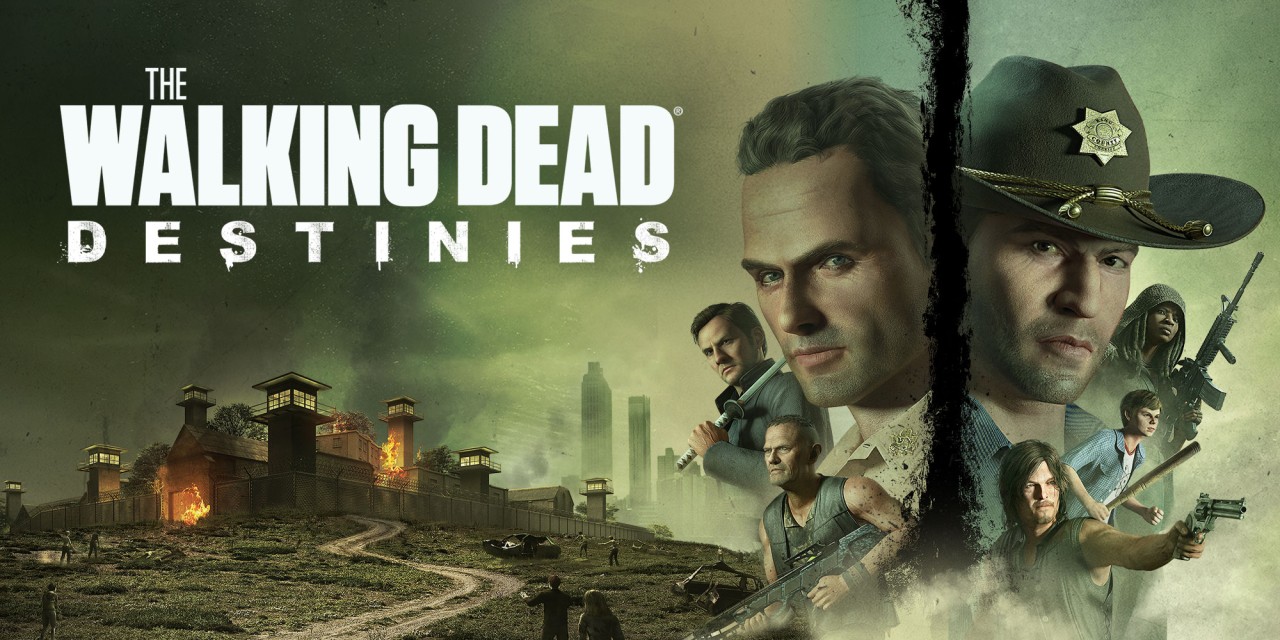 The Walking Dead: Destinies title screen for Nintendo Switch
