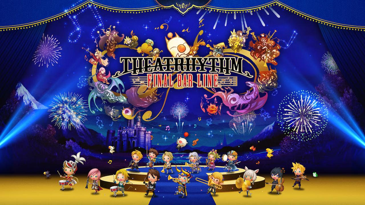 Theatrhythm Final Bar Line title screen for Nintendo Switch
