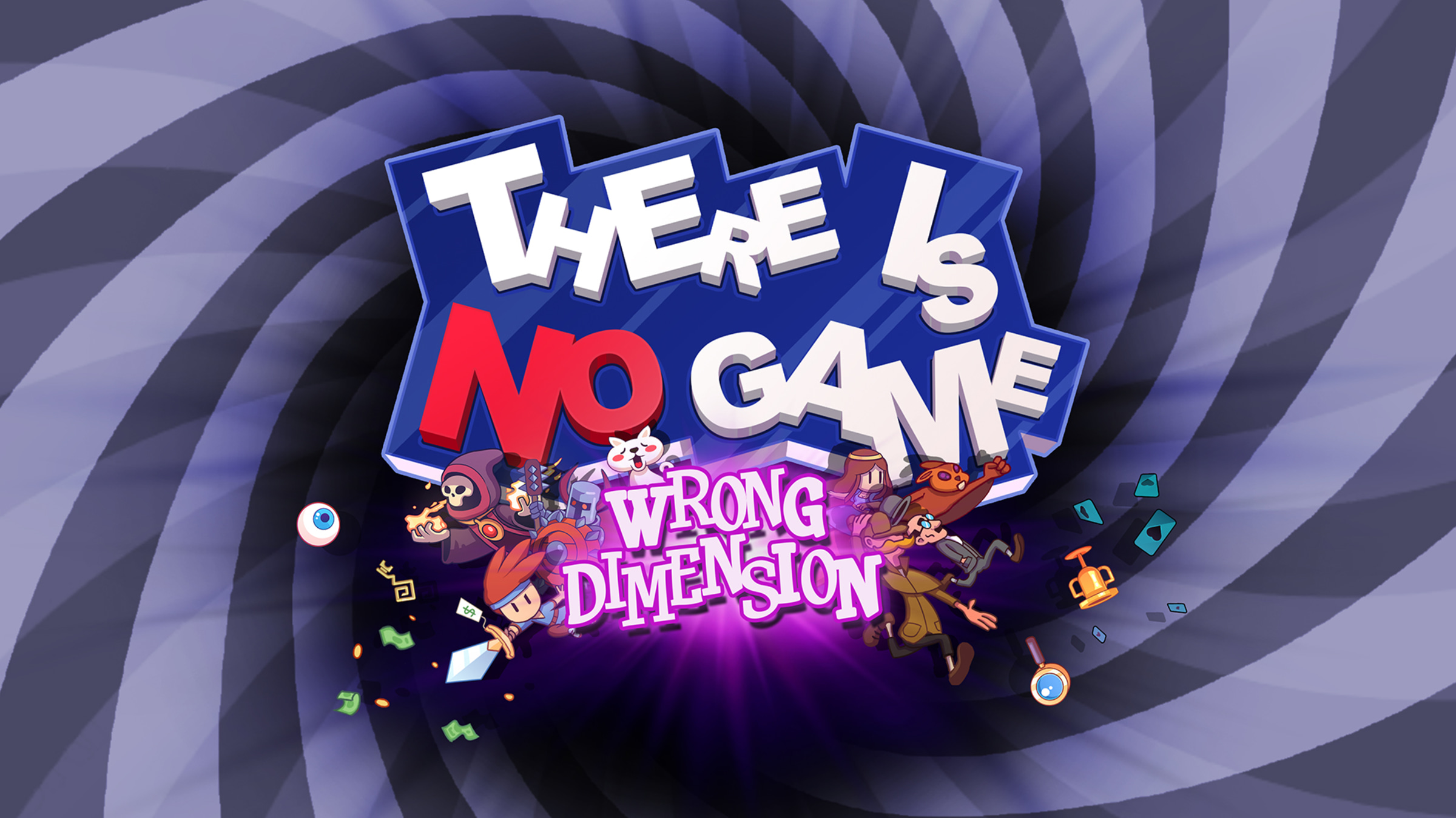 There is no Game: Wrong Dimension title screen for Nintendo Switch