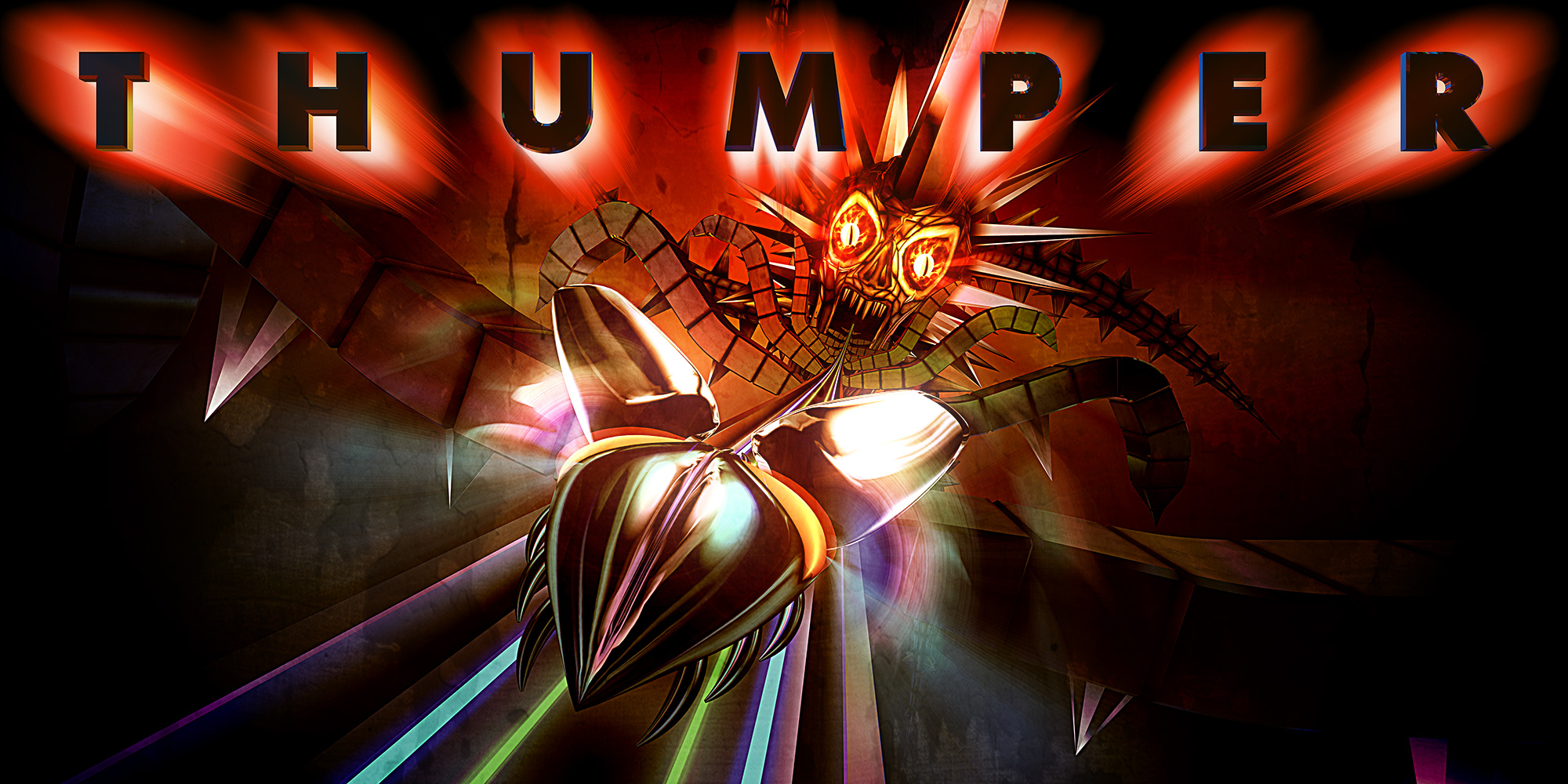 Thumper title screen for Nintendo Switch