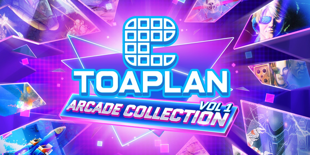 Toaplan Arcade Collection Vol 1 title screen for Nintendo Switch