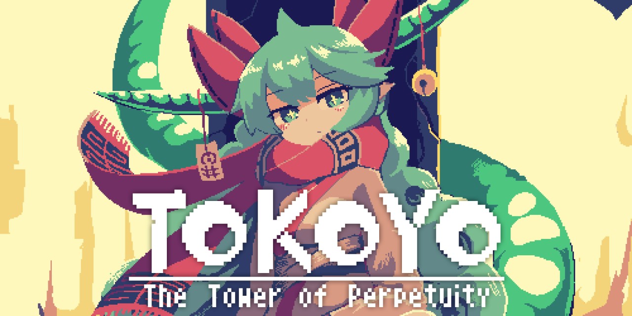 Tokoyo: The Tower of Perpetuity title screen for Nintendo Switch