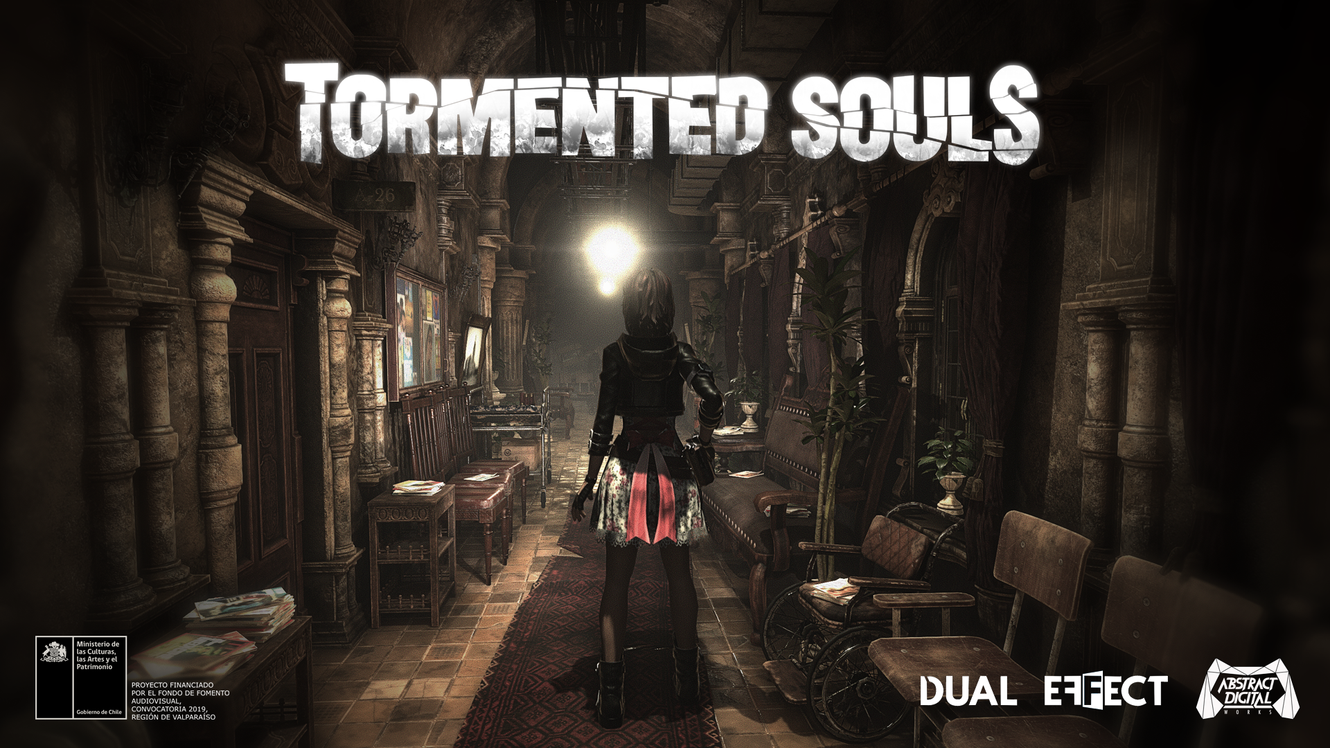 Tormented Souls title screen for Nintendo Switch
