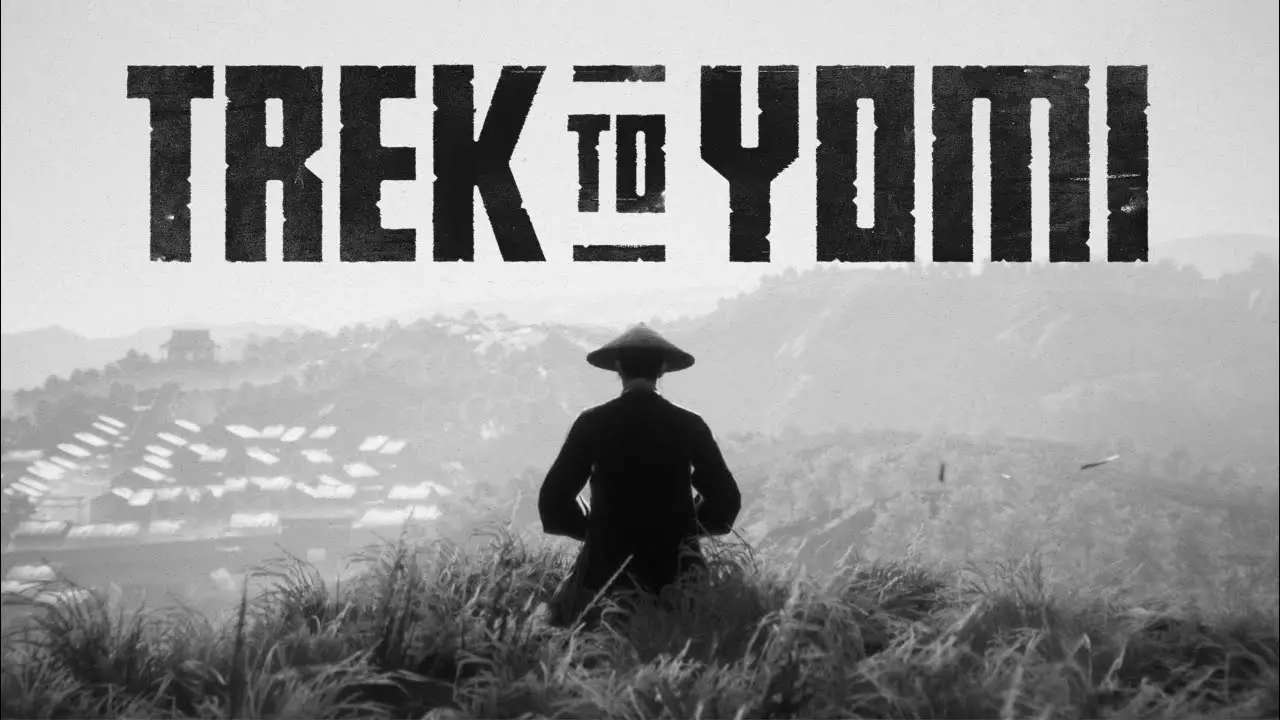 Trek to Yomi title screen for Nintendo Switch
