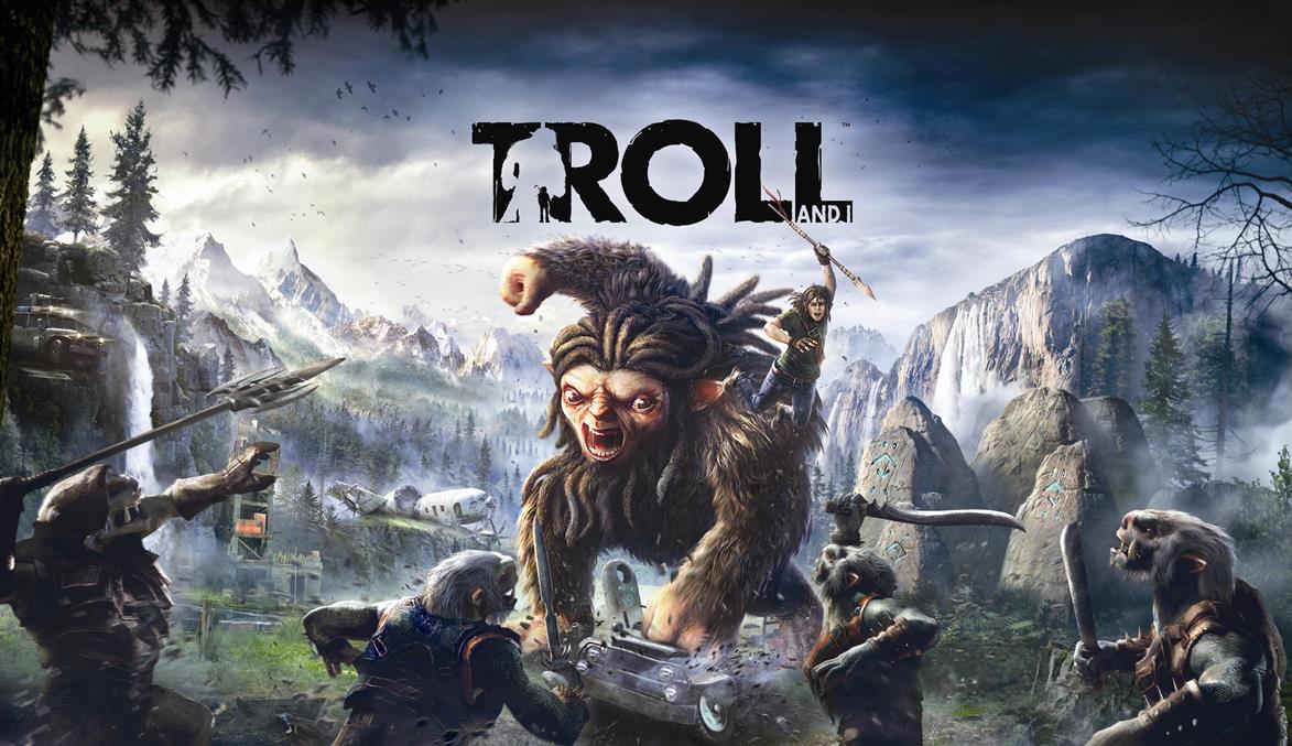 Troll and I title screen for Nintendo Switch