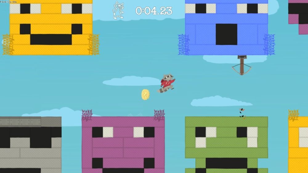 Ultimate Chicken Horse: A-Neigh-Versary Edition title screen for Nintendo Switch