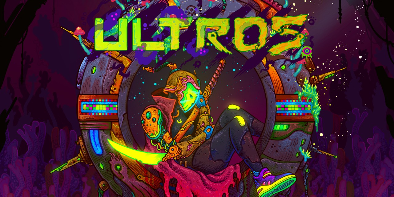 Ultros title screen for Nintendo Switch