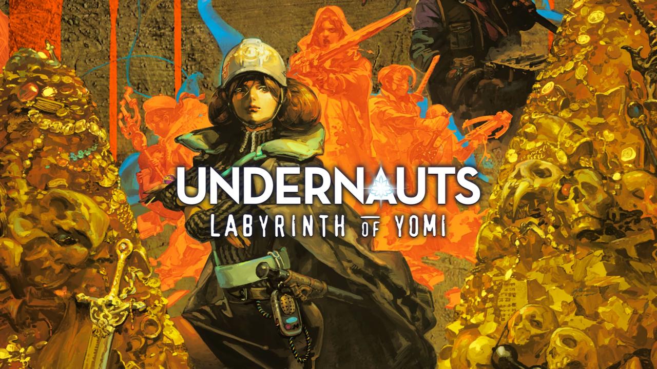 Undernauts: Labyrinth of Yomi title screen for Nintendo Switch