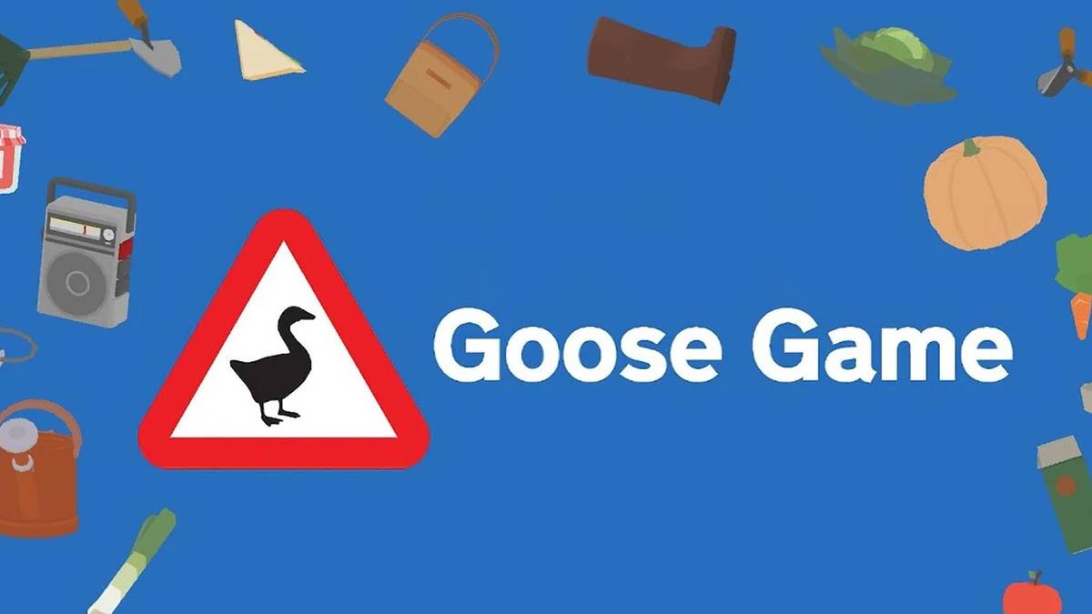 Untitled Goose Game [Lovely Edition] title screen for Nintendo Switch