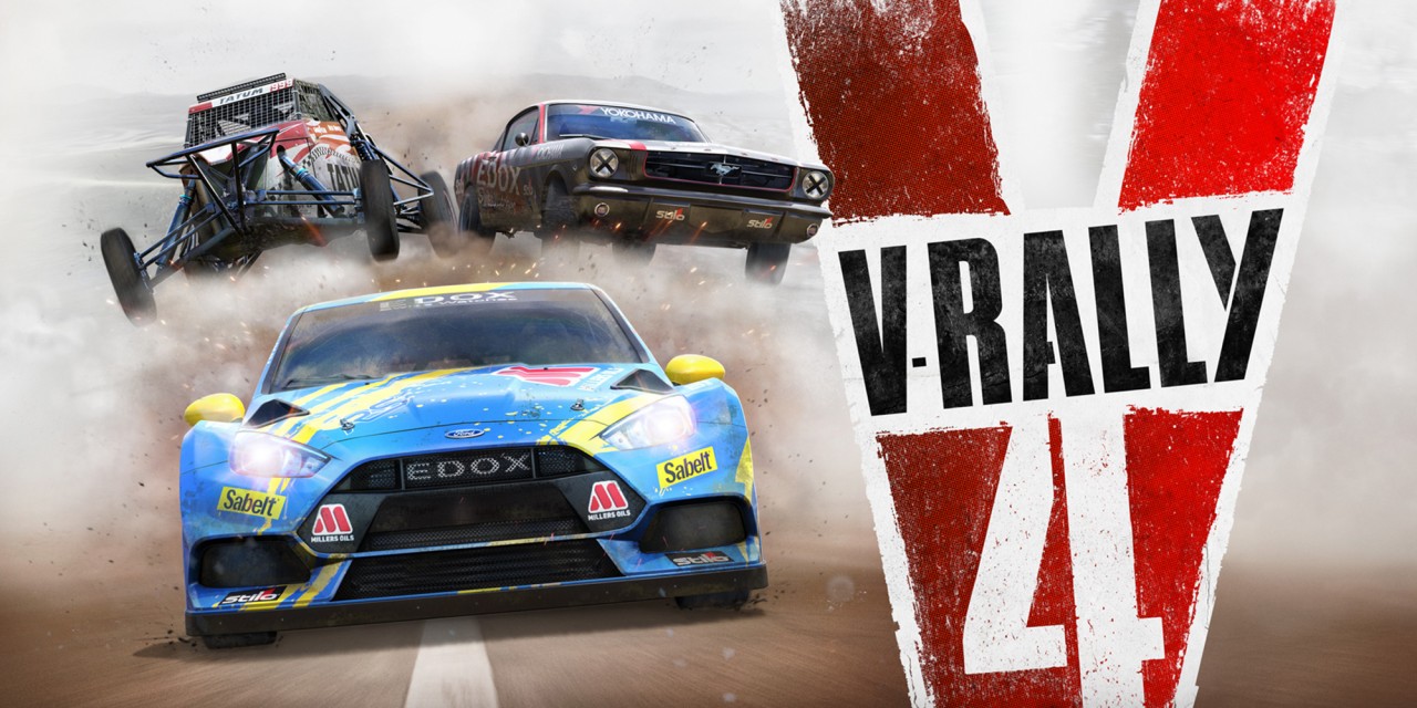 V-Rally 4 [Code In Box] title screen for Nintendo Switch